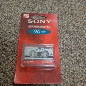 Sony Microcassette Blank Tape 90 min 1-Pack MC-90 BRAND NEW